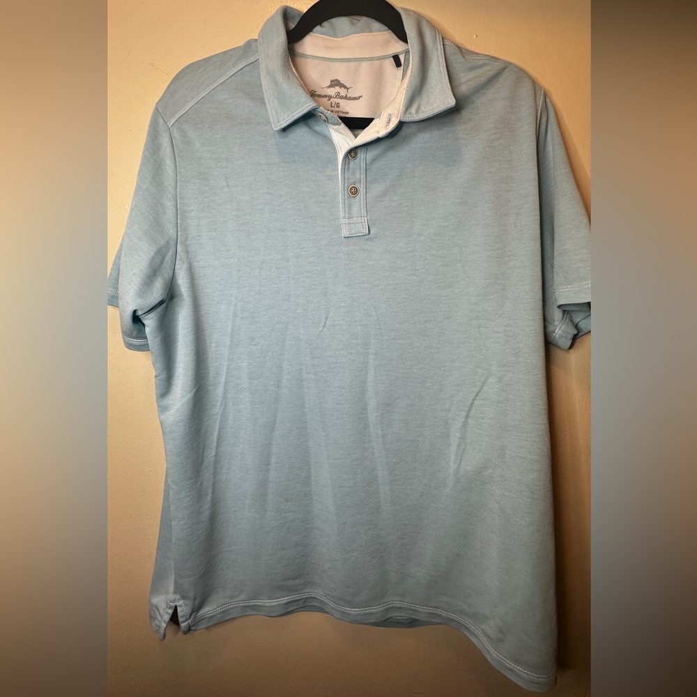 Tommy Bahama Sky Blue Polo Shirt